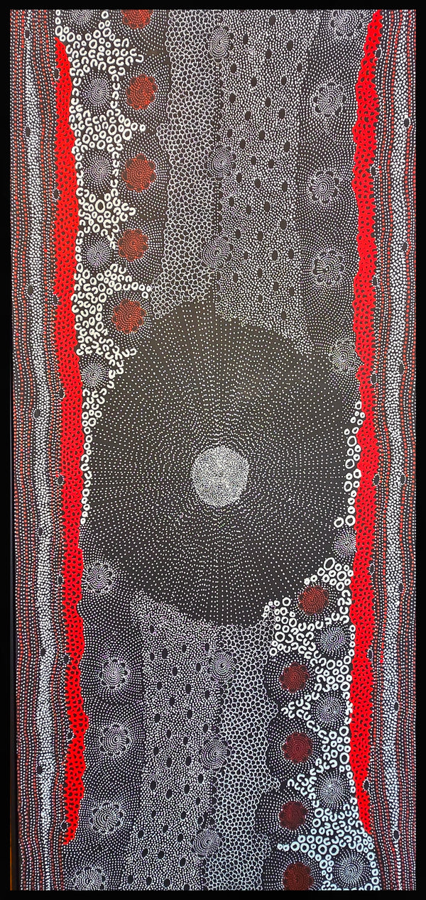 Janet Long Nakamarra "Water Dreaming"